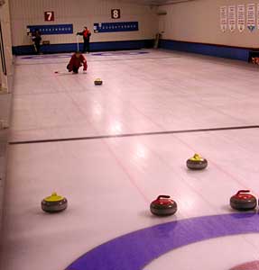 Men's Olympic curling team