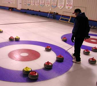 Men's Olympic curling team