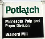 Potlatch paper mill