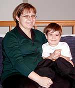 Ajla Heldovac and her son Armin