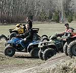 ATV riders