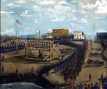 <i>Execution of Dakota Indians, Mankato, Minnesota</i>