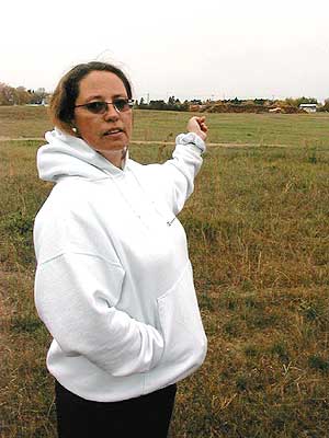 
Leech Lake band member Paula Valiant grew up in the neighborhood near the wood treatment plant in the 1960s. She says people who lived on the site all those years were never told their health might be (MPR Photo/Tom Robertson)