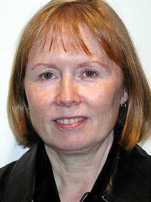 
Mary Wells Gorman was involved in two car-deer accidents. There are almost 20,000 deer-vehicle crashes in the state each year. Last year those accidents killed five people and injured 500.   (MPR Photo/Mark Steil)