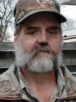 
T.R. Michels is a hunter guide and outdoor writer in southeastern Minnesota. "I would hope that DNR would say, we need to cut down on the deer population right now," Michels says. (MPR Photo/Mark Steil)