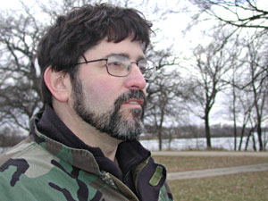 
Tom Rakow holds a Doctor of Ministry degree and has written numerous books, articles and pamphlets, including "Hunting and the Bible: A Scripture Safari," and "Devotions for Dog Lovers." (MPR Photo/Jeff Horwich)