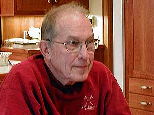 
Ron Kyllonen describes the Lake Superior Freethinkers as more a social group than anything political or religious.
 (MPR Photo/Bob Kelleher)