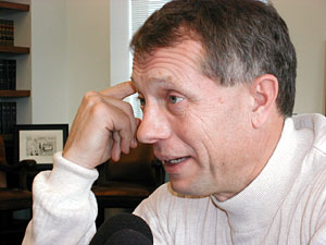 
House Speaker Steve Sviggum worked closely with Pawlenty during the incoming governor's days as House majority leader.  Sviggum says Republicans are anxious to see the new administration succeed. (MPR Photo)