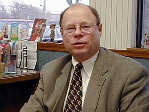 
Charles Kyte, executive director of the Minnesota Association of School Administrators, says school districts need additional revenue sources. (MPR Photo by Tim Pugmire)