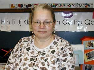 
"I feel all children should have the opportunity for a quality preschool program, not just those who can afford it, and not just those at the poverty level," says Peg Millar, a family service coordinator for the Community Action Program for Beltrami and Cass counties.  (MPR Photo/Tom Robertson)