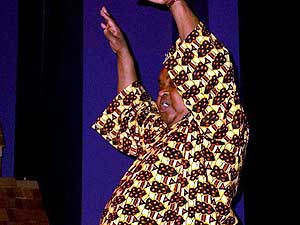 
Zulu also mimics the physical characteristics of the story's subjects. (Brandt Williams)
