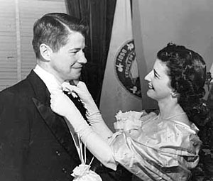 
The Freemans on inauguration day, January 1955. (Photo courtesy of Minnesota Historical Society)