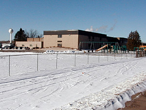 
Hermantown middle school, near Duluth, has 800 students (MPR Photo/Dan Olson)