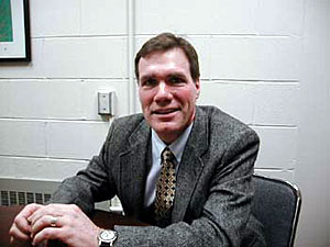 
Jim Angermeyr, director of research and evaluation in the Bloomington school district. "We know very little, other than there will be a test like the MCAs every year between third grade and eighth grade, and something in high school."
      
Jim Angermeyr, director of research and evaluation in the Bloomington school district, says statewide testing is an important tool, but testing every grade, every year is overkill. (MPR Photo/Tim Pugmire)