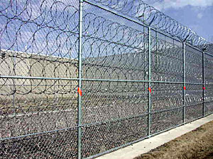
The Rush City prison, where the detainees were held. (MPR Photo/Mary Losure)