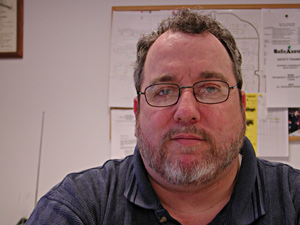 
Montevideo officials like City Manager Steve Jones say they'll place a major emphasis on community education, making sure school district officials and others understand the good things nearby zones would do for the city. (MPR Photo/Jeff Horwich)