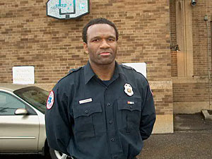 
David Adkins says he will go back to being a probation officer after being cut from the fire department. (Brandt Williams)
