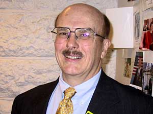 
Joe Olson, president of Concealed Carry Reform Now! (MPR Photo/Tom Scheck)