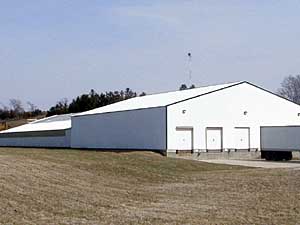 
The Pro Corn plant in Preston. The proposed tire-burning plant would be built next to this facility. (MPR Photo/Lanee' Benson)