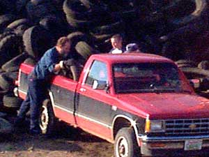 
Residents in South Dakota can dispose of their old tires at countywide collection sites. Those tires are then recycled for various uses, or burned for fuel. (Photo courtesy of state of South Dakota)