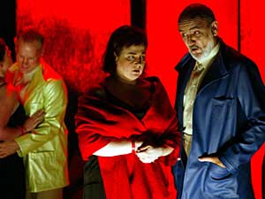 
Offred and the Commander, played by Gabor Andrasy. (Photo courtesy of Minnesota Opera)