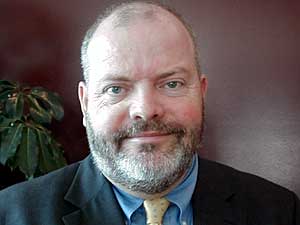 
Lyle Wray starts a new job on the Minnesota Health Care Cost Containment Task Force (MPR photo/Dan Olson)