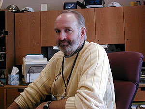 
Just a few months ago, Olmsted County Sheriff Steve Borchardt was an outspoken opponent of changing the state's gun regulations. But Borchardt says concessions won during final negotiations help make the new law more palatable.
 (MPR Photo/Erin Galbally)