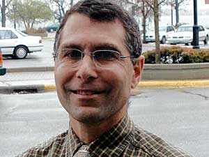 
Dr. Steve Rith-Najarian works with tribes across the Great Lakes region on their diabetes programs.  Rith-Najarian has seen some success in at the Leech Lake Reservation in northern Minnesota.  Diabetic patients blood sugar levels are going down and amputations are on the decrease.  (MPR Photo/Tim Post)