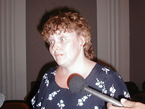 
Kelly Chase says she's trying to figure out ways to cut her family budget.  (MPR Photo/Laura McCallum)