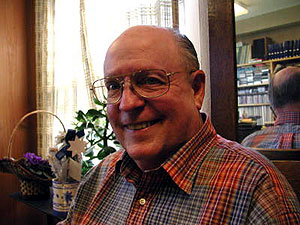 
John Cooksey has studied changing male voices for two decades.  Cooksey says choir directors need to use care when working with adolescent boys. He says they require music that fits their new range of notes.  (MPR Photo/Tim Post)