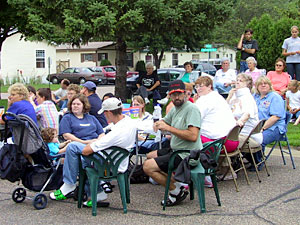 
Residents of a Blaine mobile home park are concerned about safe neighborhoods  (MPR Photo/Laura McCallum)