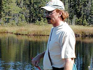 
Kurt Mead is a naturalist and regional expert on Minnesota's dragonflies and damselflies.  His book, "Dragonflies of the North Woods," has just been published. (MPR Photo/Bob Kelleher)
