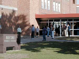 
 Rocori, a consolidated district with about 2,673 students,
serves the central Minnesota towns of Rockville, Cold Spring and
Richmond. (MPR Photo/Tim Post)
