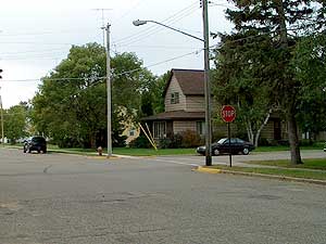 
The home of Jason McLaughlin (MPR Photo/Mark Zdechlik)