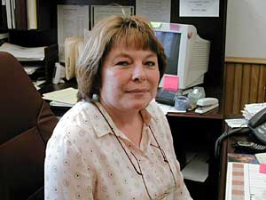
Leah Carpenter is acting president of Leech Lake Tribal College in north central Minnesota. The college has grown from just a handful of students in 1990, to enrollment of more than 330 this year. (MPR photo by Tom Robertson)