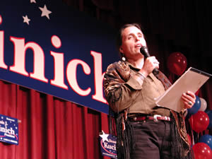 
Some high-profile people also spoke at the rally, including Native American activist and former Green Party vice presidential candidate Winona LaDuke.
 (MPR Photo/Marisa Helms)