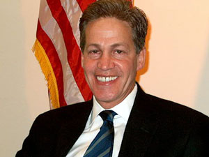 
Sen. Norm Coleman, R-Minn., says he's been thinking a  lot about last fall's election with the one year anniversary of the Wellstone plane crash approaching. (MPR Photo/ Mark Zdechlik)