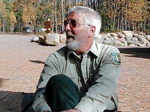 
Wilderness ranger Gary Robinson (MPR Photo/Bob Kelleher)