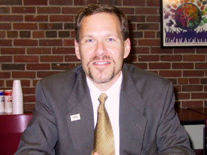 
Neighborhood House President Dan Hoxworth is still raising money for the Wellstone Center.  (MPR Photo/Laura McCallum)