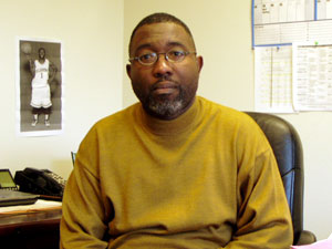 
Larry McKenzie, executive director of Hospitality House, says the faith-based organization was well positioned to become a supplemental service provider.  
 (MPR Photo/Tim Pugmire)