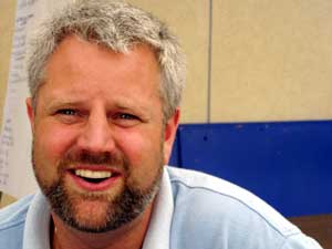 
Jim Moore,  the chair of Minnesota's Independence Party, envisions a new breed of moderate voters he hopes to woo.
 (MPR Photo/MIchael Khoo)