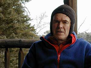 
Five years ago, Will Steger said he was retiring from dog-sledding expeditions. Now he says his concern about global warming is leading him back north for another trip.  (MPR Photo/Bob Kelleher)