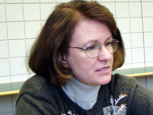 
Education Commissioner Cheri Pierson Yecke says the committee has narrowed the list of names, places and events in the history standards.  (MPR Photo/Tim Pugmire)