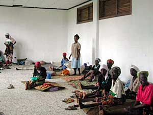 
Inside the temple. (MPR Photo/Nyeba Manston-Dunbar)