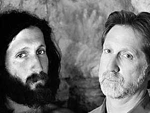 
Filmmaker Robb Moss as he was as a riverguide in 1978, and as he is now. (Photo courtesy Robb Moss)