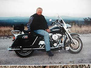 
Randy Scott of Hardwick, Minnesota, was killed when his motorcycle collided with Bill Janklow's car on a rural road in South Dakota, on Aug. 16, 2003. (Photo courtesy of the Scott family)