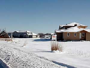 
Big Lake is one of the region's fastest growing communities. Its population has doubled over the past 10 years, from 3,500 to 7,000.  (MPR Photo/Dan Olson)