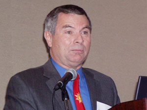 
Rep. Fran Bradley, R-Rochester, says he's hopeful that health care professionals, HMOs and others will work to reduce costs without the Legislature stepping in. (MPR file photo)