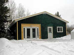 
Northwest DNA operates out of this converted garage. (MPR Photo/Tom Robertson)