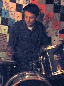 
Owls drummer John Jerry lets his drumsticks do the talking. (Image courtesy of The Owls)